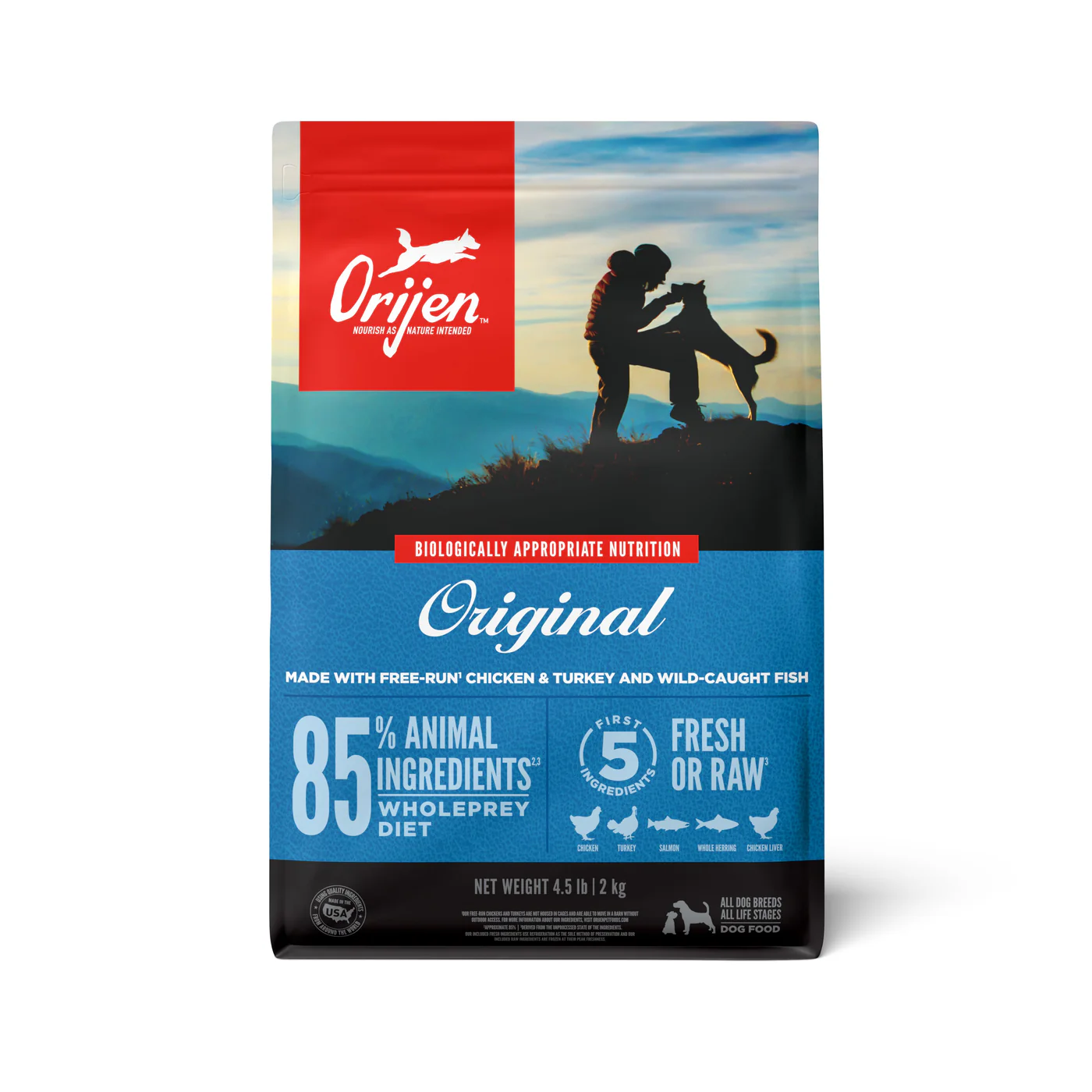 ORIJEN Original Biologically Appropriate Dry Dog Food 2kg - Image 9