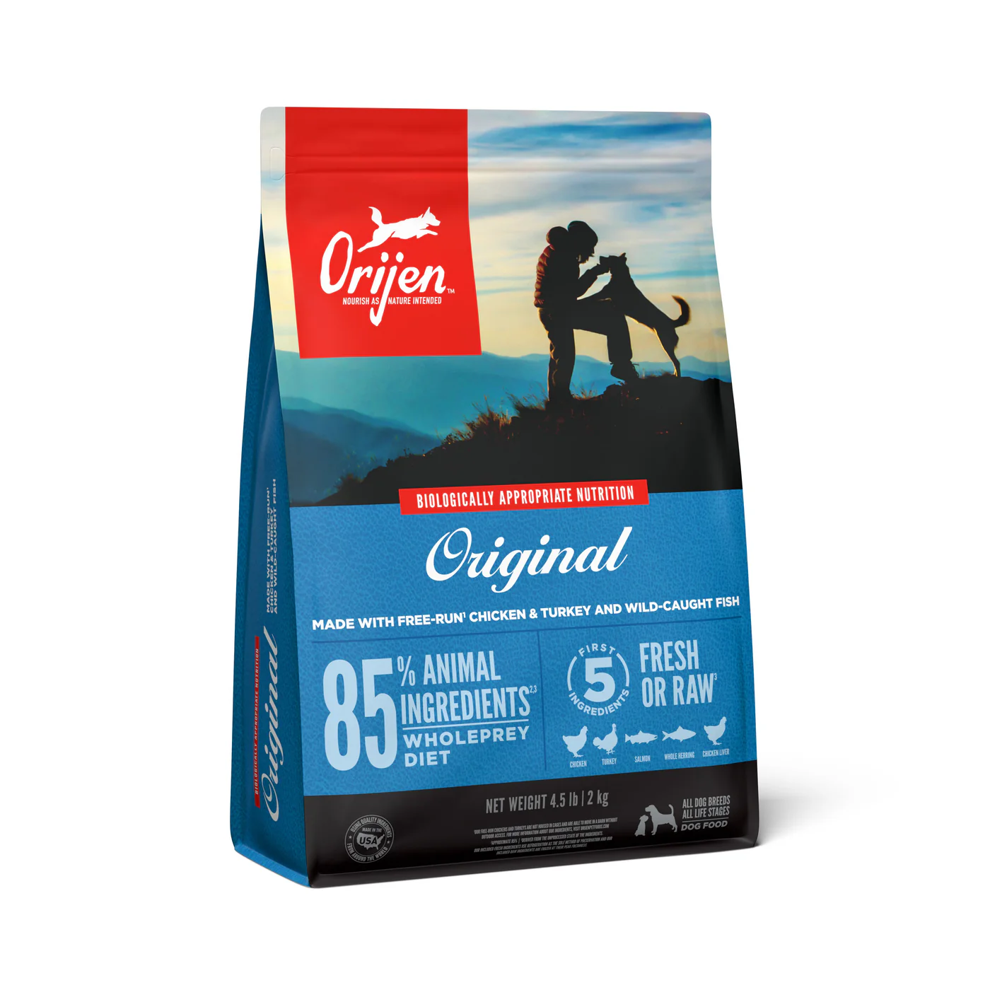 ORIJEN Original Biologically Appropriate Dry Dog Food 2kg - Image 8
