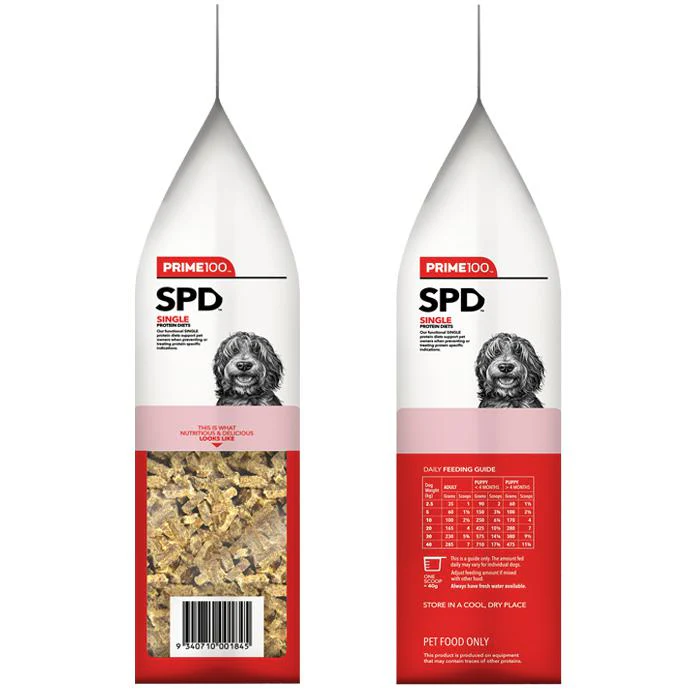 Prime 100 SPD Air Duck and Sweet Potato Dog Food 2.2kg - Image 2
