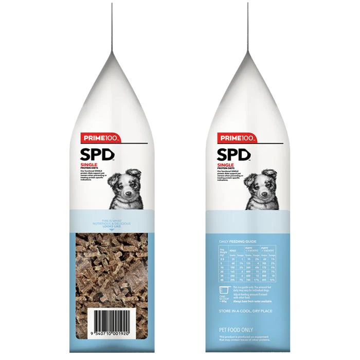 Prime 100 SPD Air Lamb Apple and Blueberry Puppy Food 2.2kg - Image 2