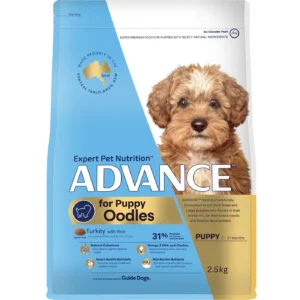Advance Turkey and Rice Oodles Puppy Dry Food 2.5kg