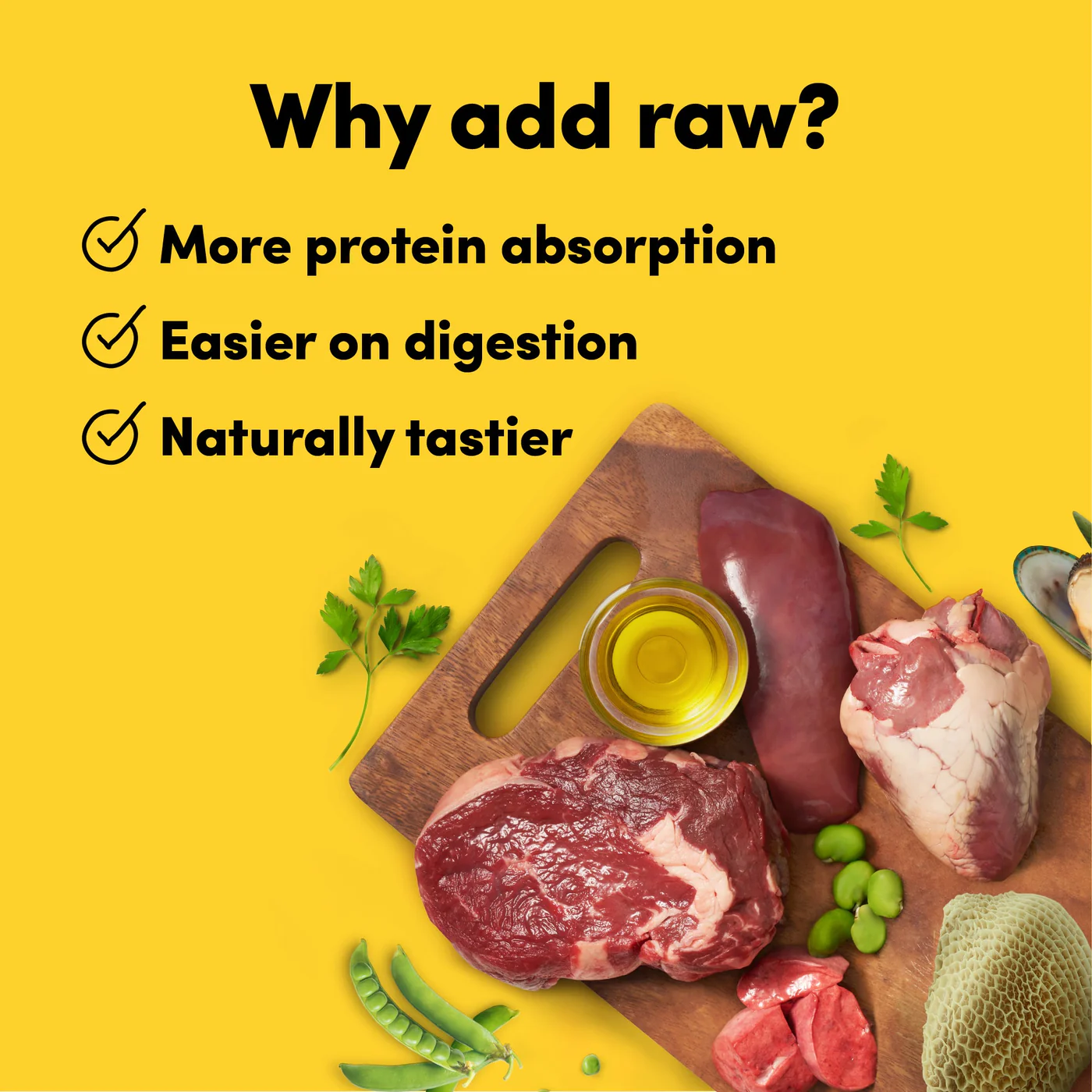 Animals Like Us RawMix50 with Grass-Fed Freeze Dried Beef and Kibble Mix Dog Food 3.6kg - Image 6