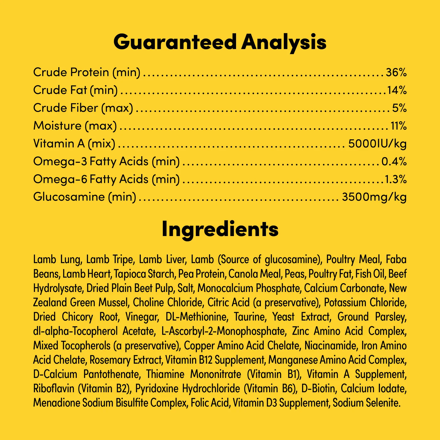 Animals Like Us RawMix50 with Grass-Fed Freeze Dried Lamb and Kibble Mix Dry Dog Food 1.8kg - Image 2