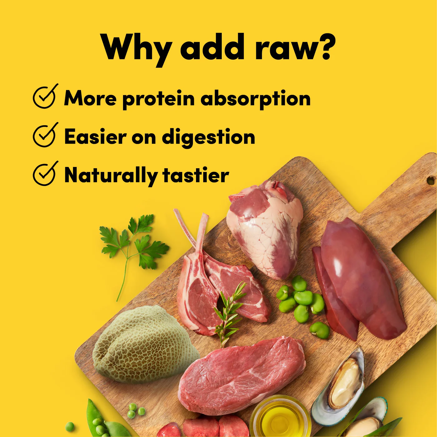 Animals Like Us RawMix50 with Grass-Fed Freeze Dried Lamb and Kibble Mix Dry Dog Food 3.6kg - Image 7