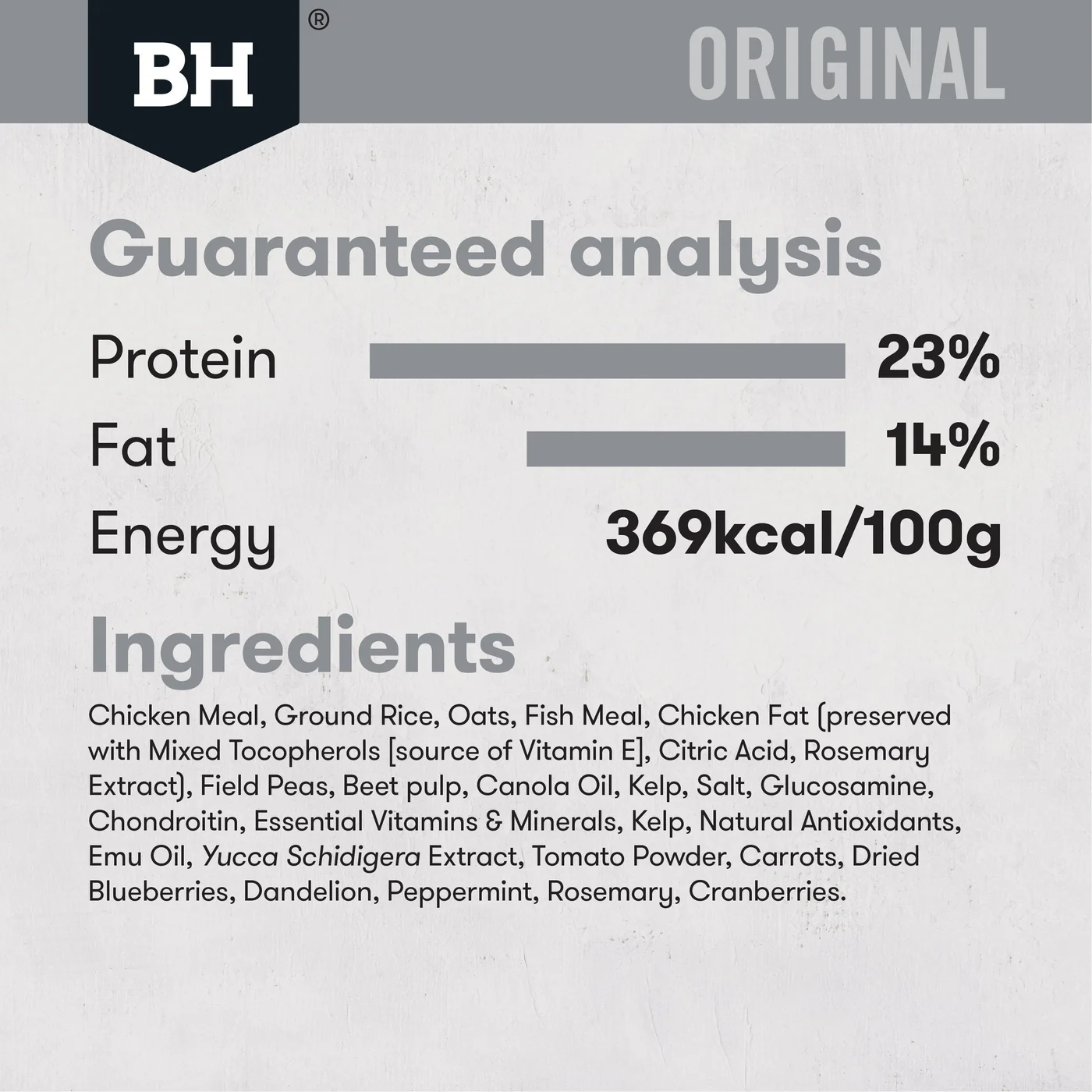 Black Hawk Chicken and Rice Large Breed Dry Dog Food 20kg - Image 2