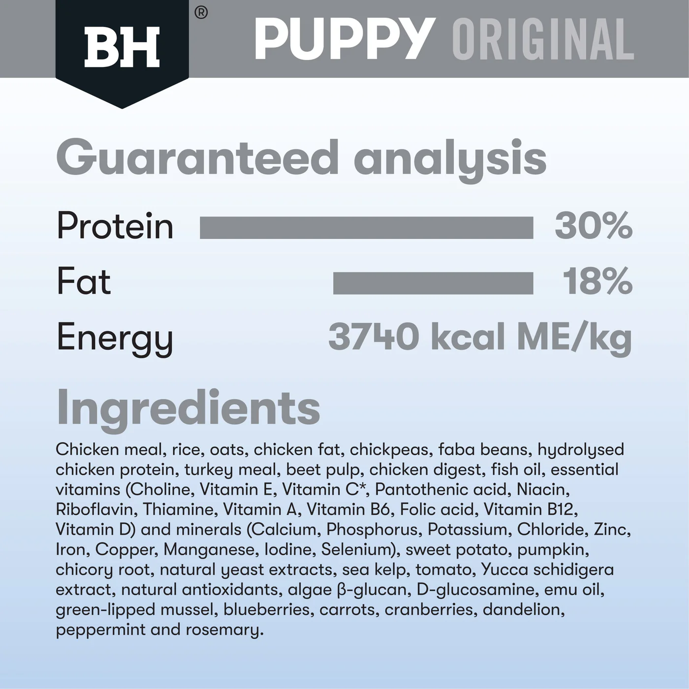 Black Hawk Chicken and Rice Small Breed Puppy Dry Dog Food 10kg - Image 2