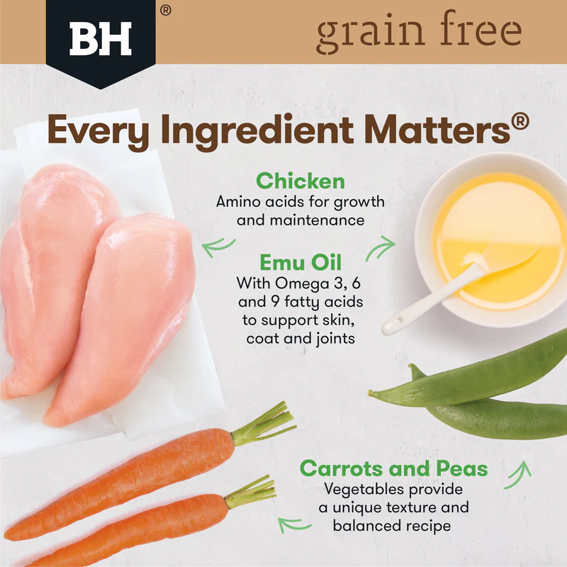 Black Hawk Grain Free Chicken Wet Dog Food 100g - Image 6