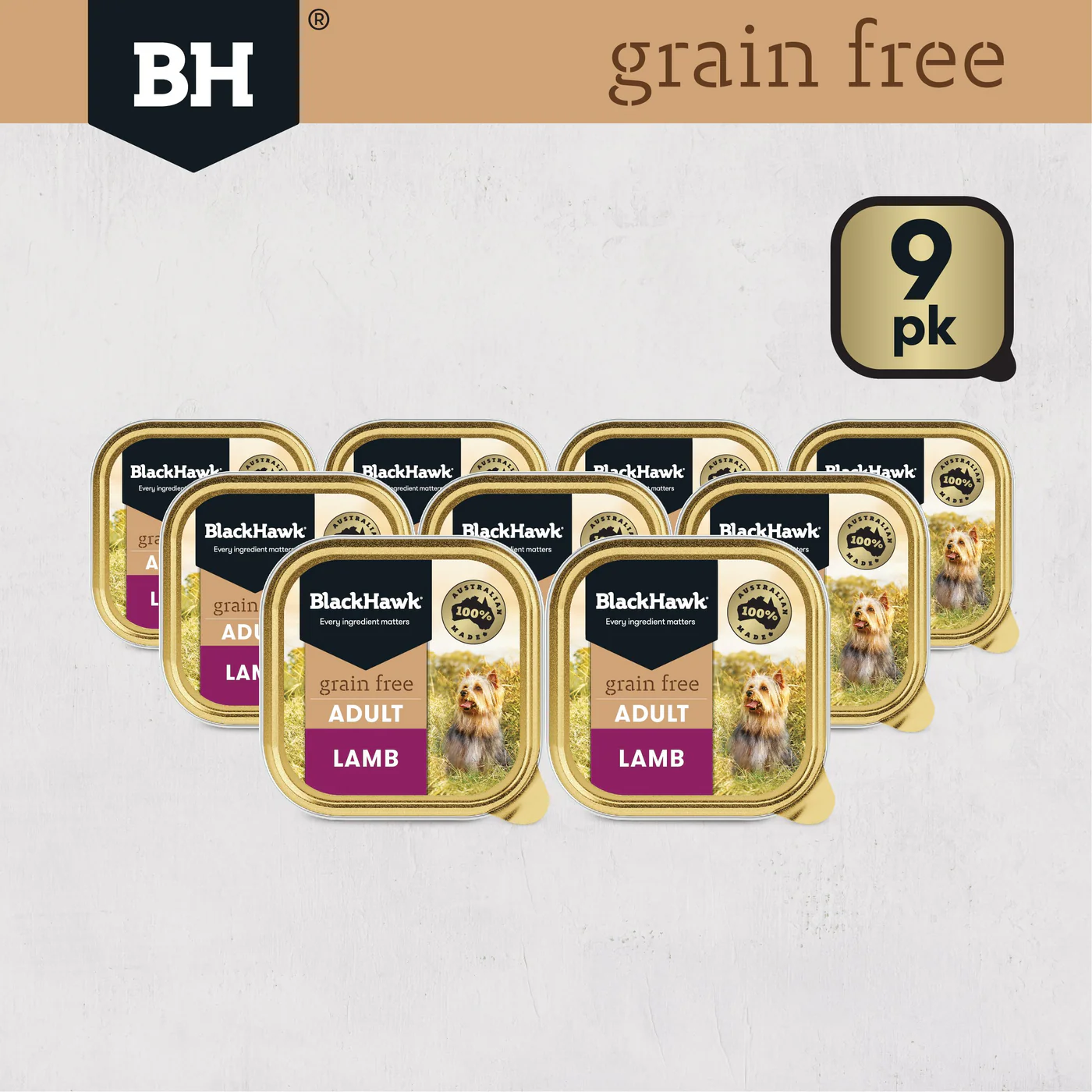 Black Hawk Grain Free Lamb Wet Dog Food 100g - Image 5