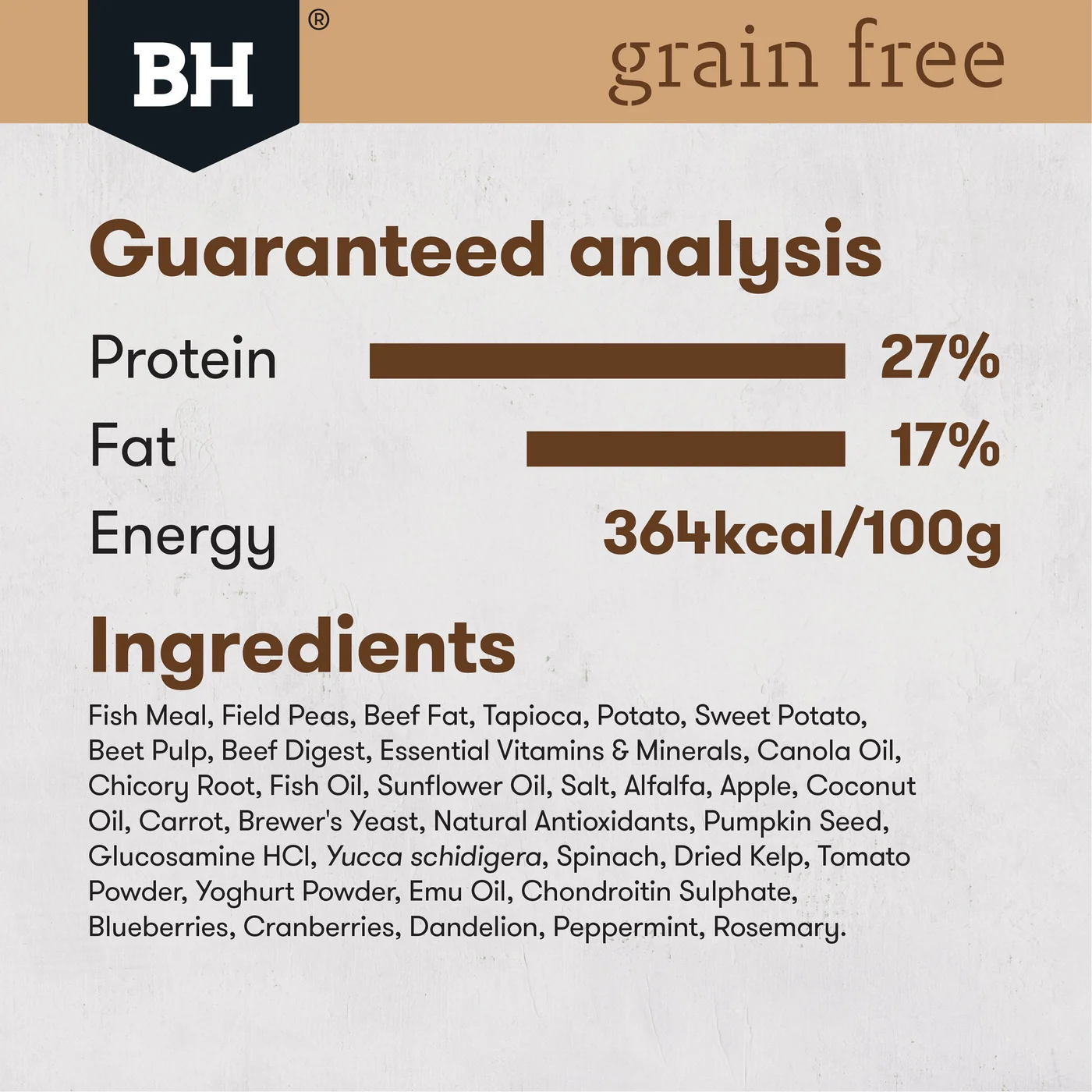 Black Hawk Grain Free Ocean Fish Puppy Dry Dog Food 15kg - Image 3