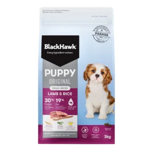 Black Hawk Lamb and Rice Small Breed Puppy Dry Dog Food 3kg