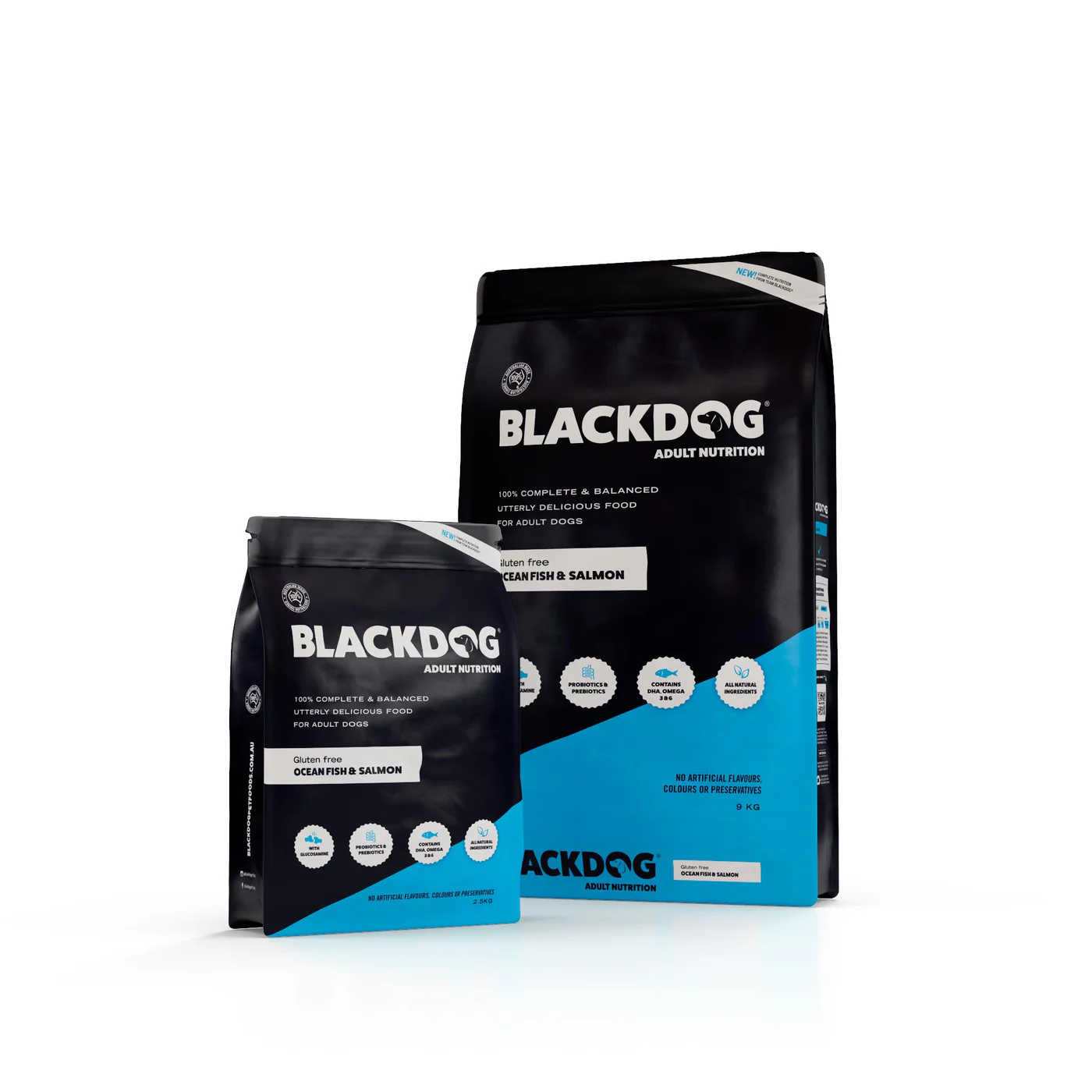 Blackdog Ocean Fish Salmon Rice and Vegetables Adult Dry Dog Food 2.5kg - Image 3