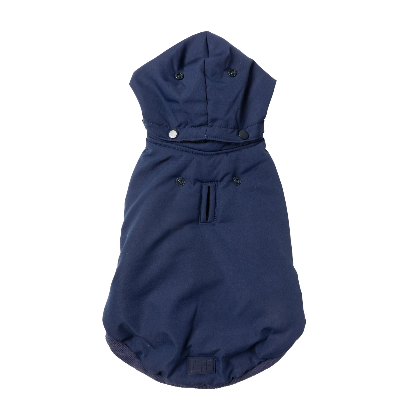 FuzzYard Dog Apparel Essential Padded Hooded Jacket Navy Size 5 - Image 8