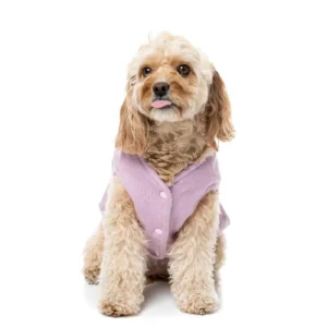 FuzzYard Dog Apparel Knit Pullover Lilac Size 4