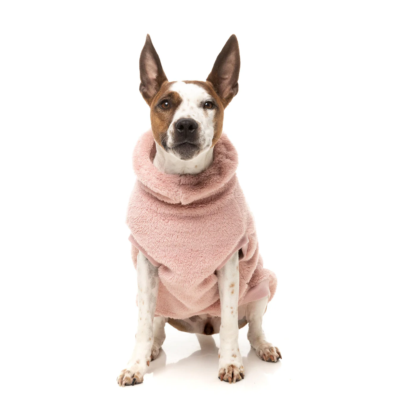 FuzzYard Dog Apparel Turtle Teddy 26 Sweater Blossom Pink Size 1 - Image 5
