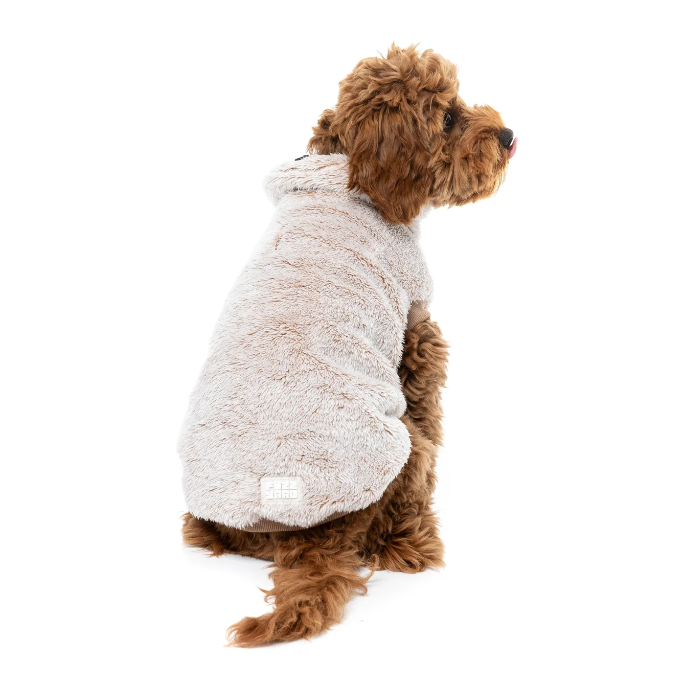 FuzzYard Dog Apparel Turtle Teddy 26 Sweater Frosted Latte Size 3 - Image 3