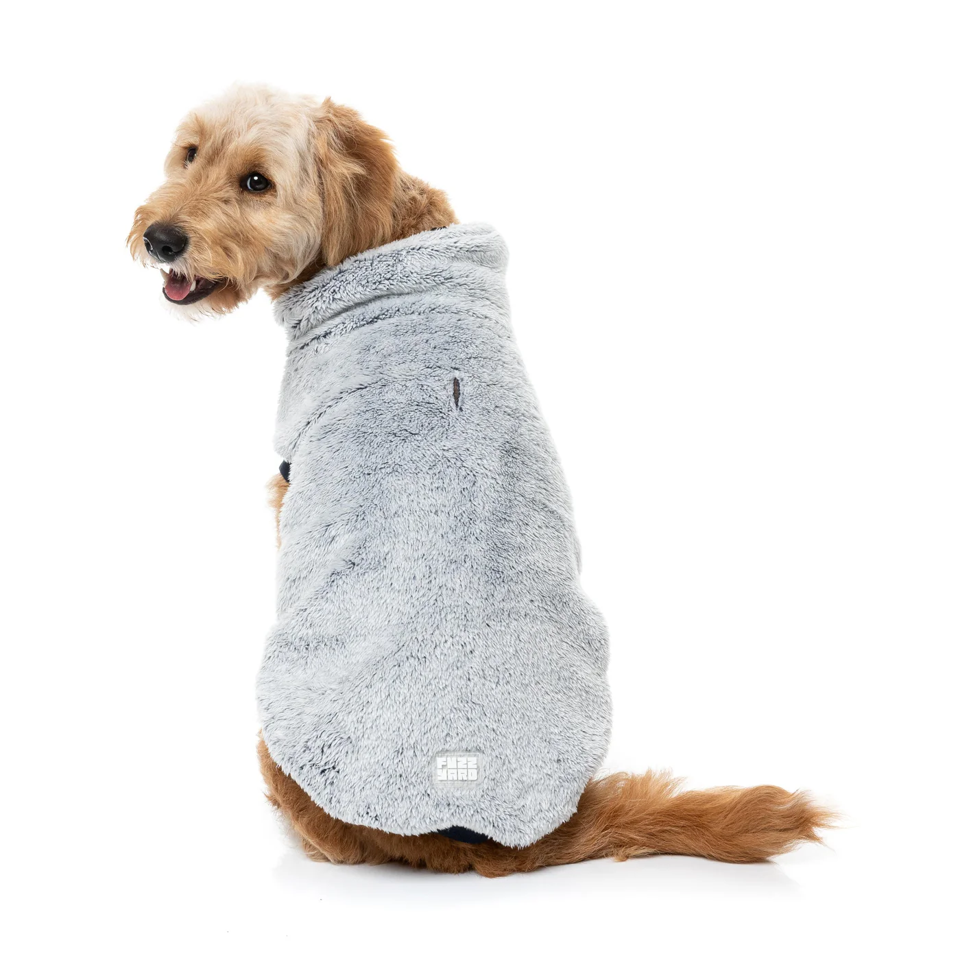 FuzzYard Dog Apparel Turtle Teddy 26 Sweater Frosted Navy Size 3 - Image 4