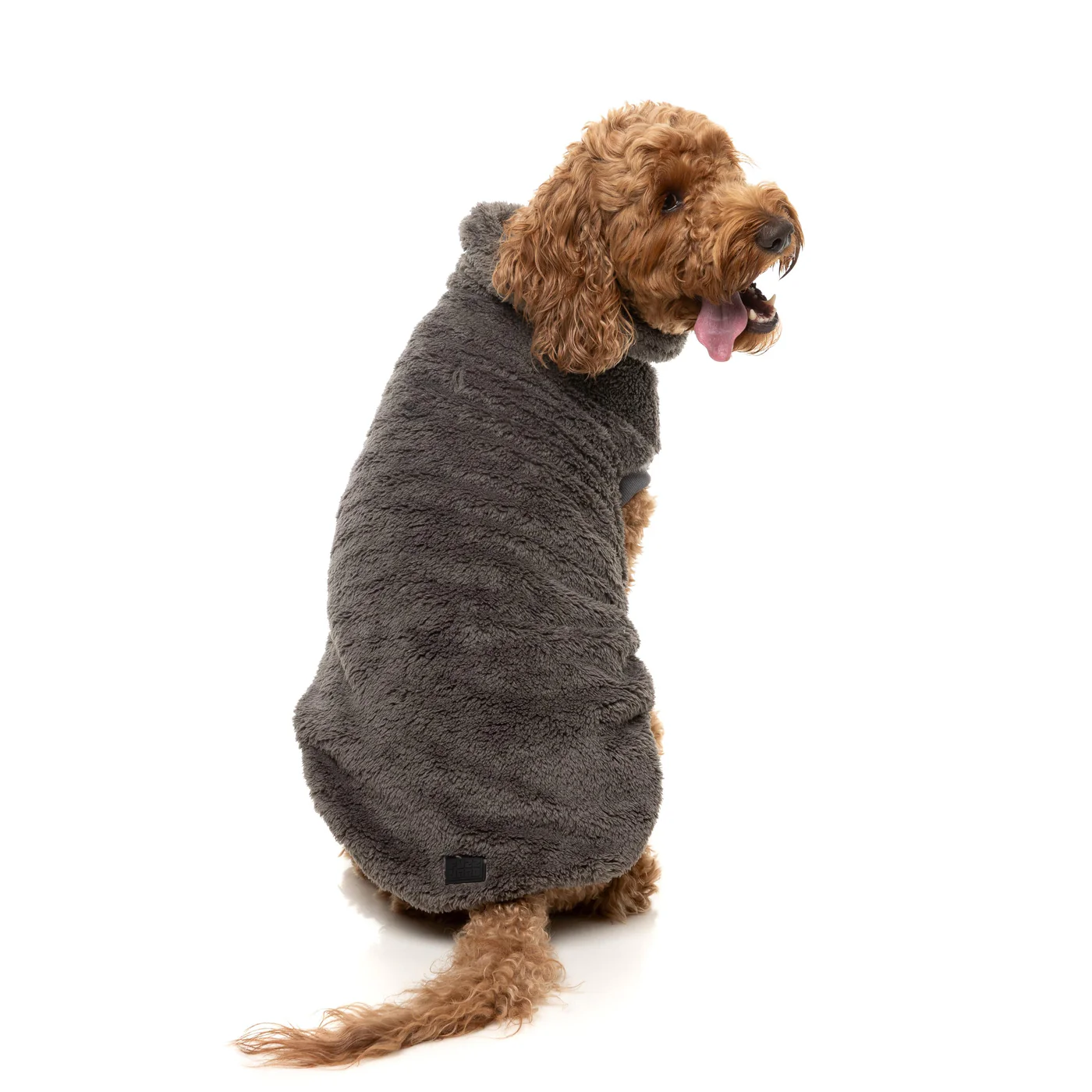 FuzzYard Dog Apparel Turtle Teddy 26 Sweater Gunmetal Grey Size 5 - Image 8