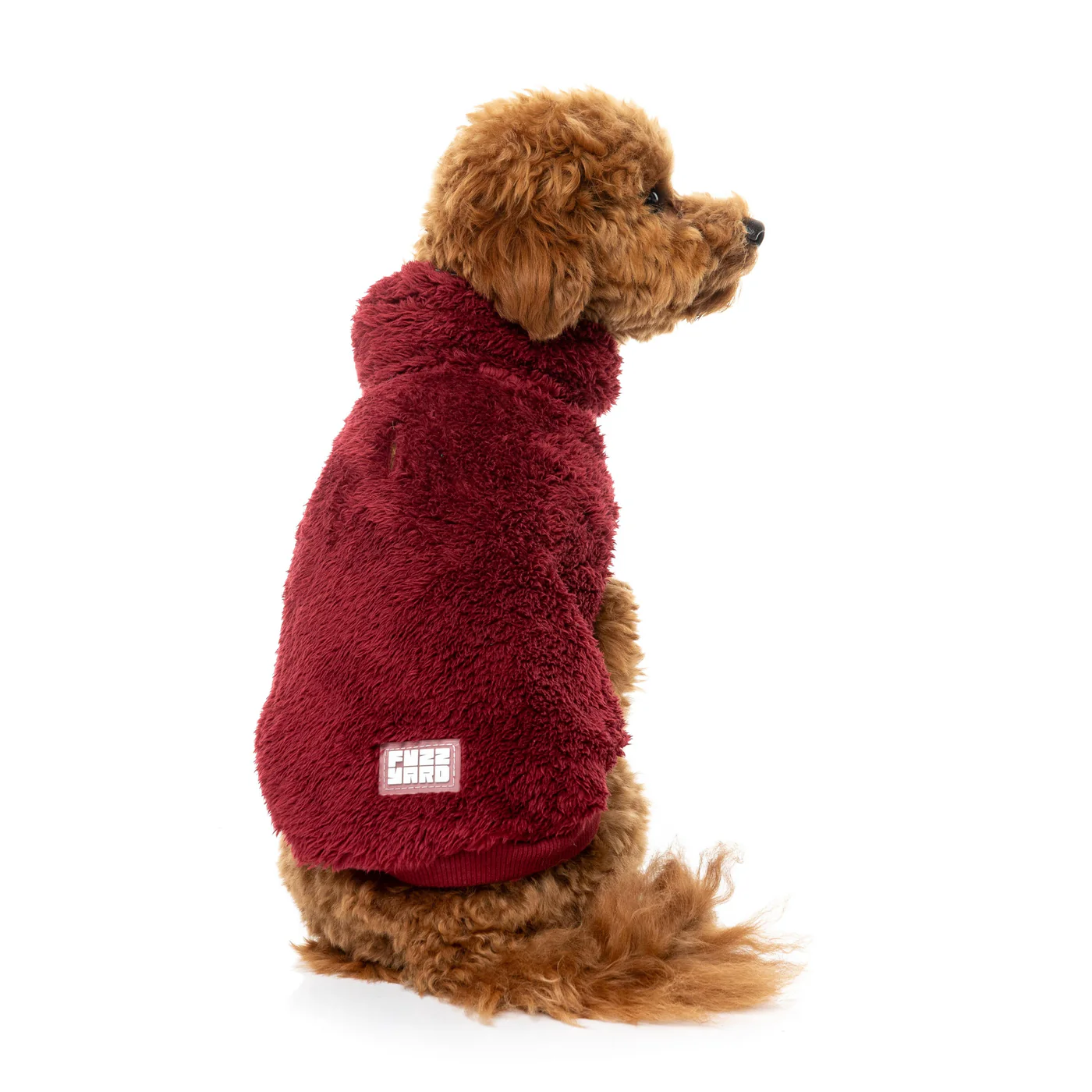 FuzzYard Dog Apparel Turtle Teddy 26 Sweater Maroon Size 5 - Image 6