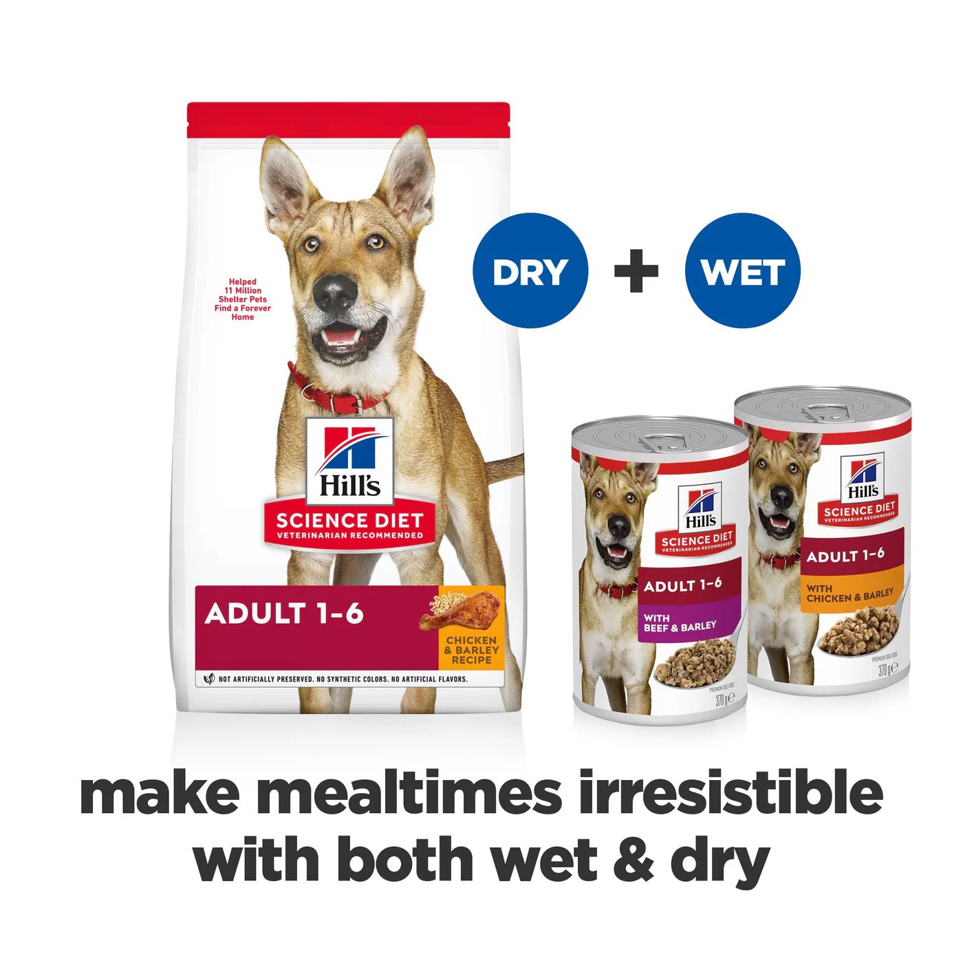 Hills Science Diet Adult Beef and Barley Canned Dog Food 363g - Image 6