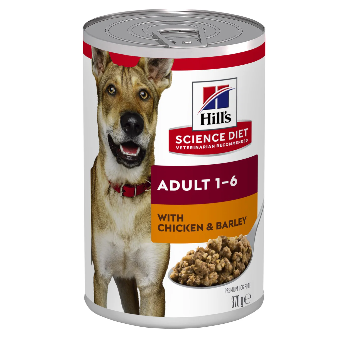 Hills Science Diet Adult Chicken and Barley Canned Dog Food 370g