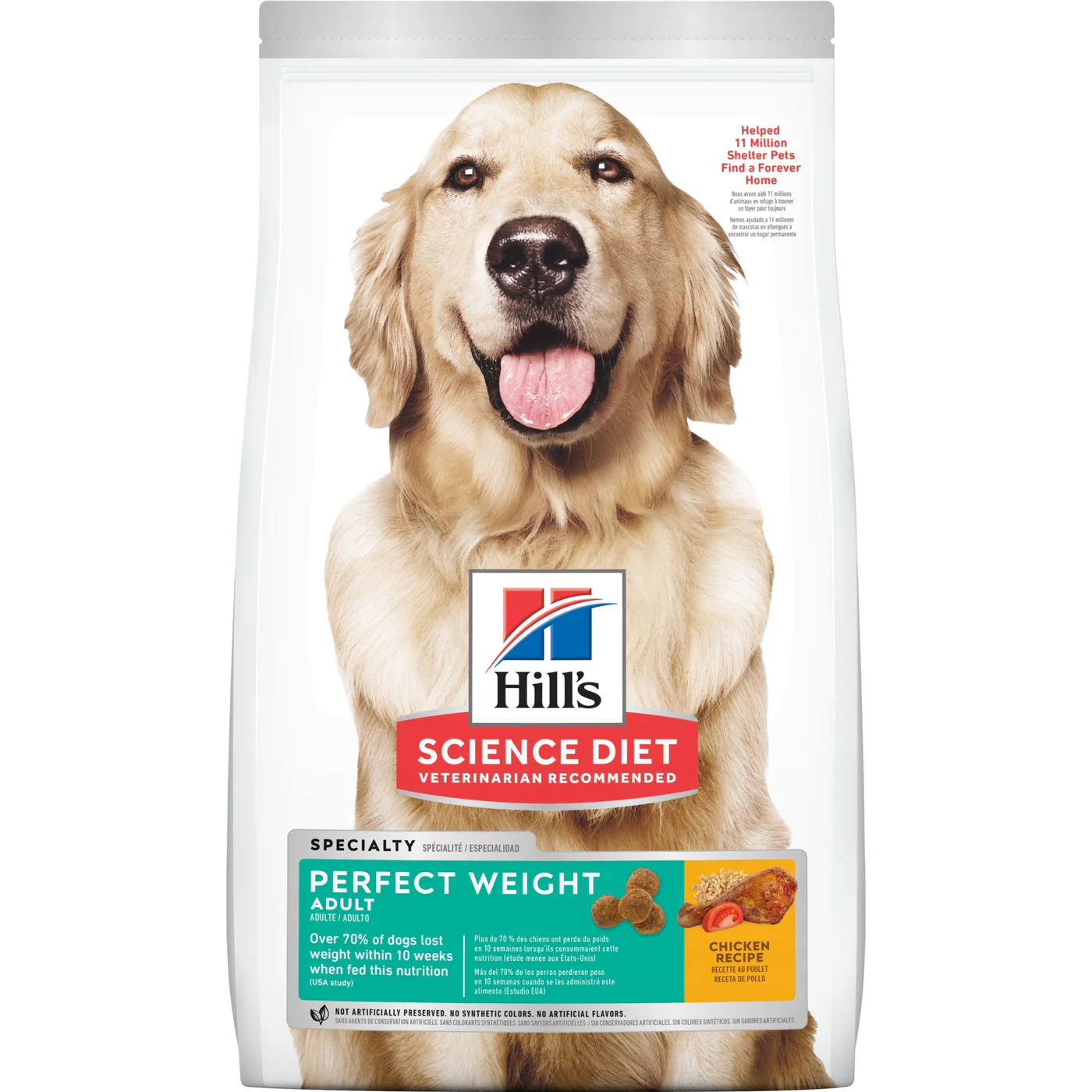 Hills Science Diet Perfect Weight Adult Dry Dog Food 11.34kg