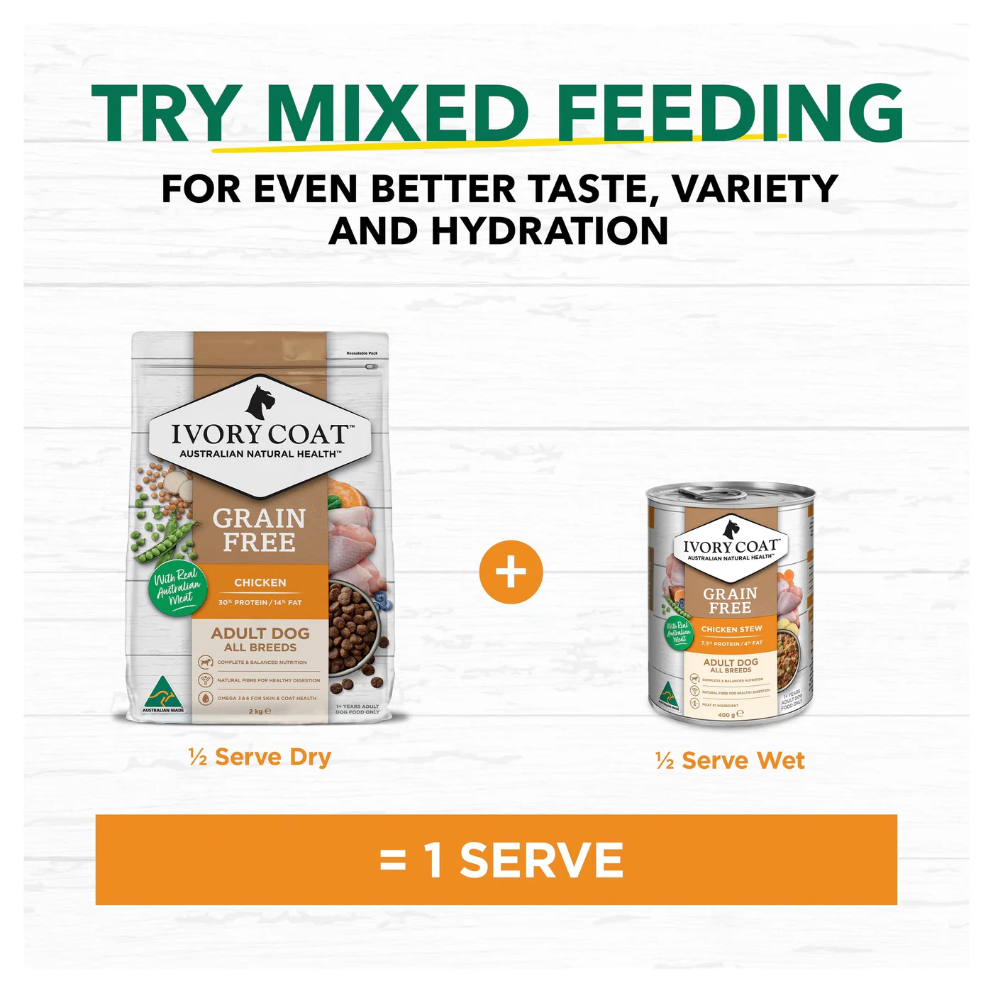 Ivory Coat Grain Free Chicken Stew Adult Dog Wet Food 400g - Image 5