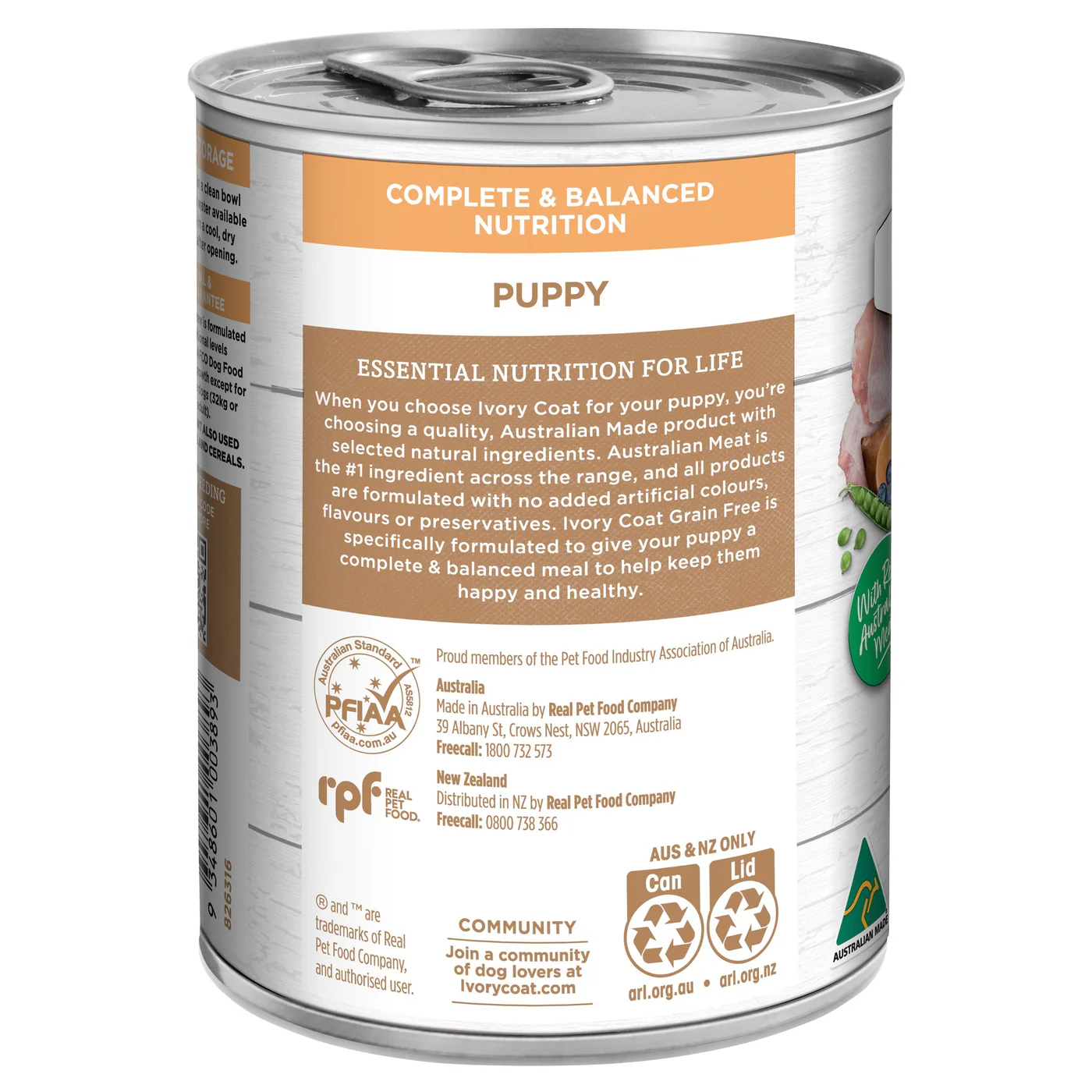 Ivory Coat Grain Free Chicken Stew Puppy Wet Food 400g - Image 11