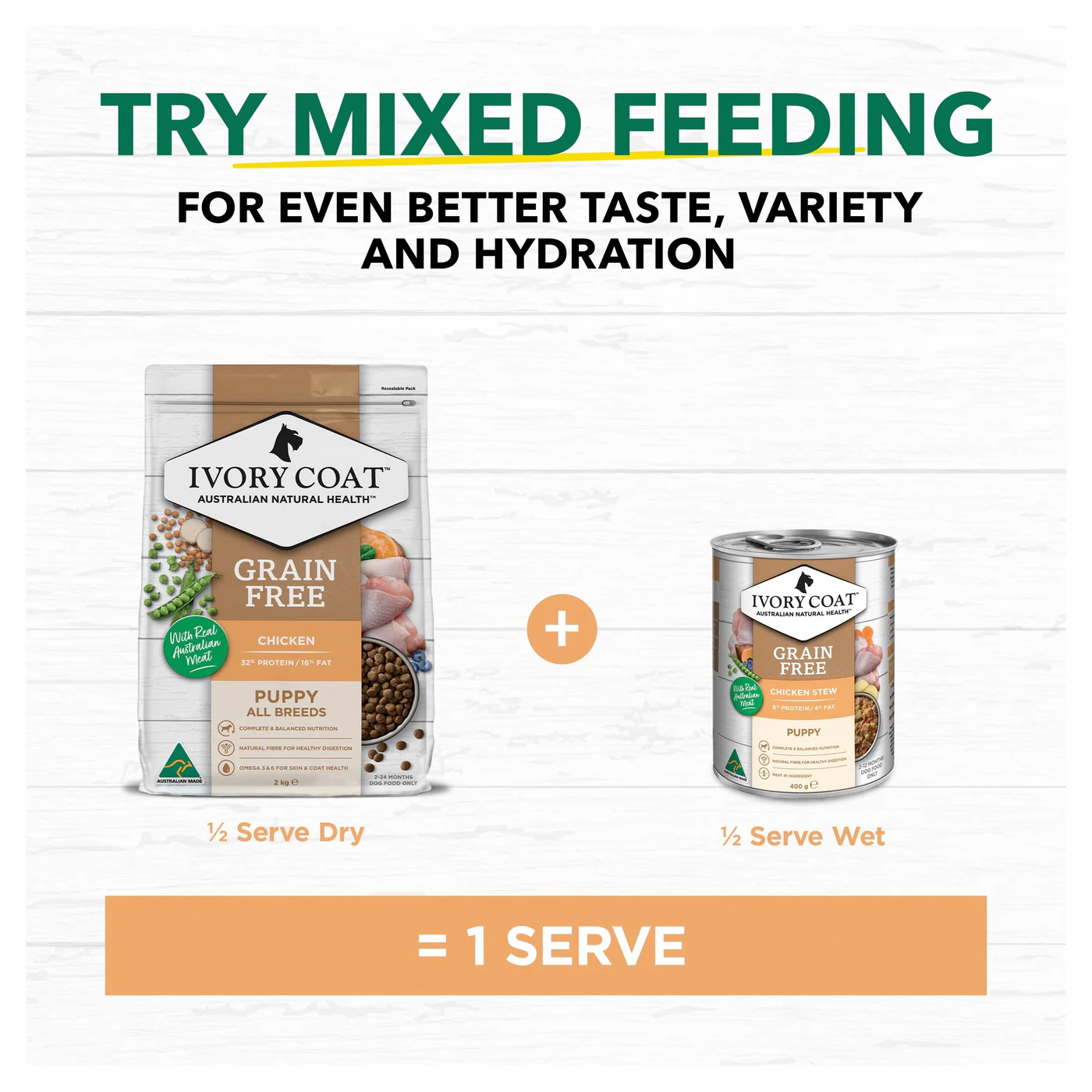 Ivory Coat Grain Free Chicken Stew Puppy Wet Food 400g - Image 6