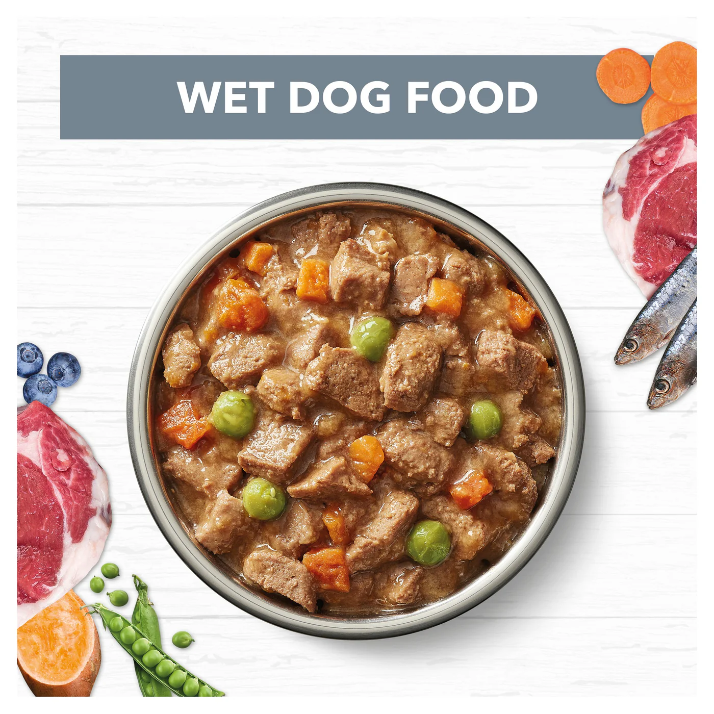 Ivory Coat Grain Free Lamb and Sardine Stew Adult Dog Wet Food 400g x 12 - Image 9