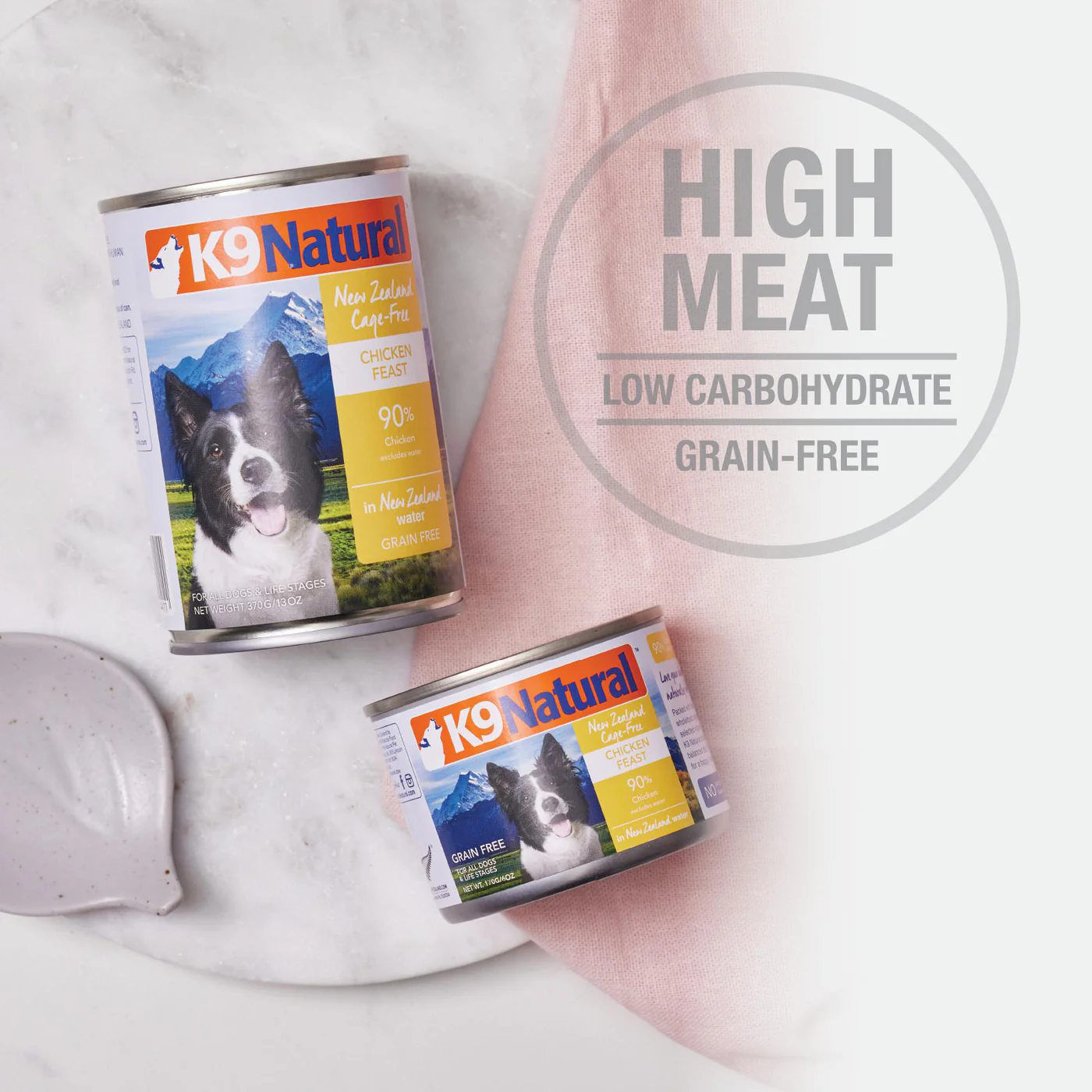 K9 Natural Beef Feast Wet Dog Food 370g - Image 7