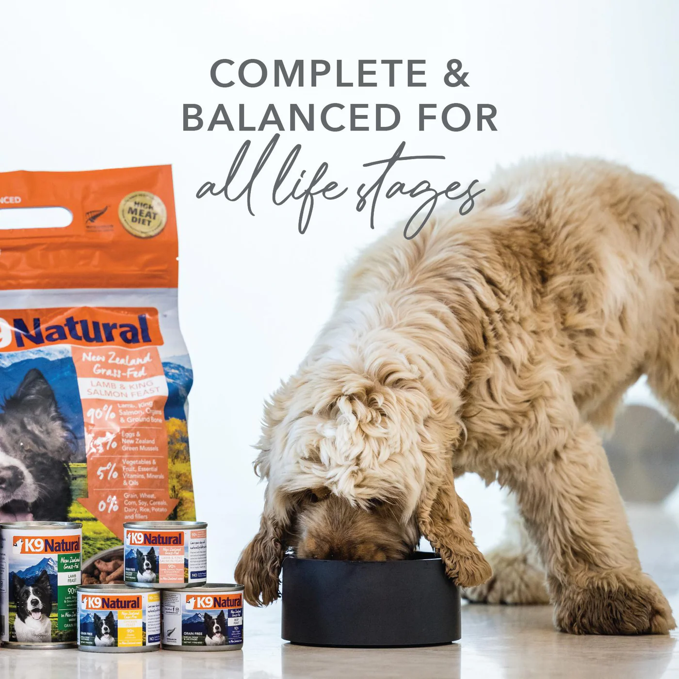 K9 Natural Lamb and King Salmon Feast Wet Dog Food 370g - Image 7