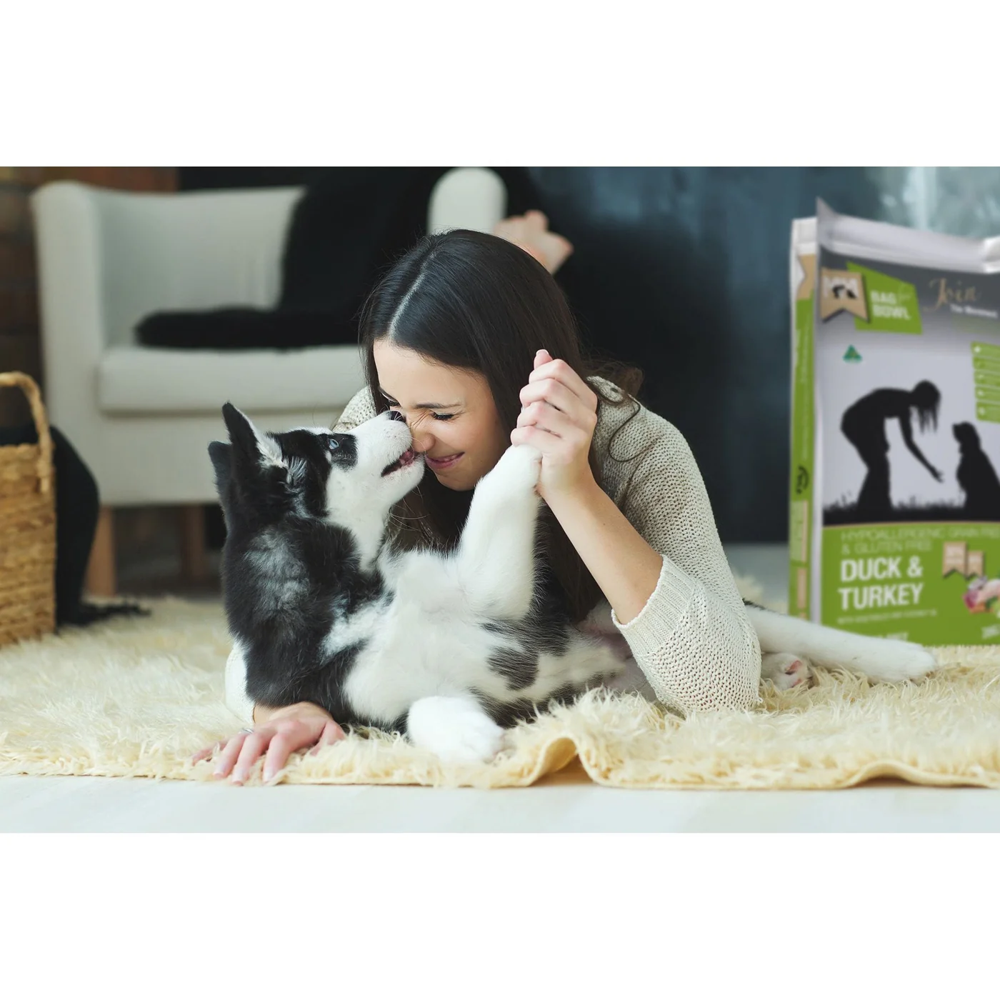 Meals for Mutts Grain Free Duck and Turkey Dry Dog Food 2.5kg - Image 3