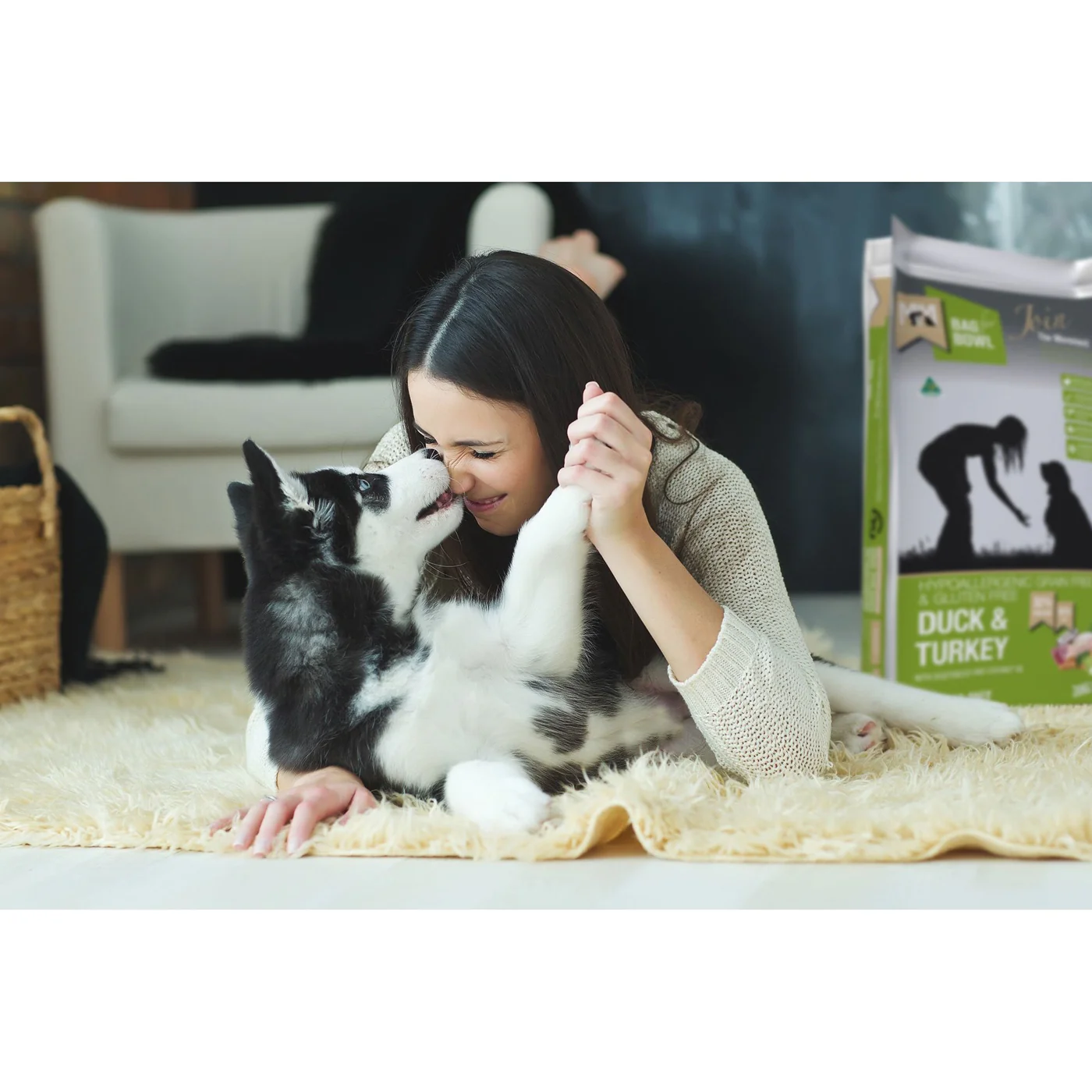 Meals for Mutts Grain Free Duck and Turkey Dry Dog Food 9kg - Image 3