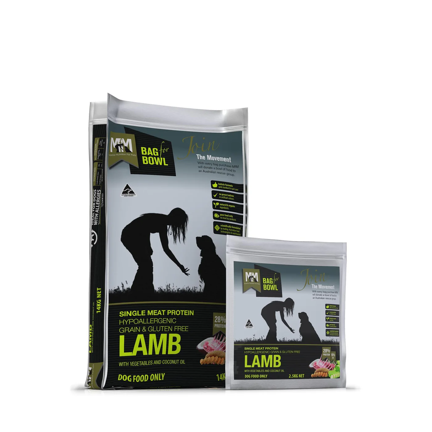 Meals for Mutts Grain Free Single Protein Lamb Dry Dog Food 2.5kg - Image 2
