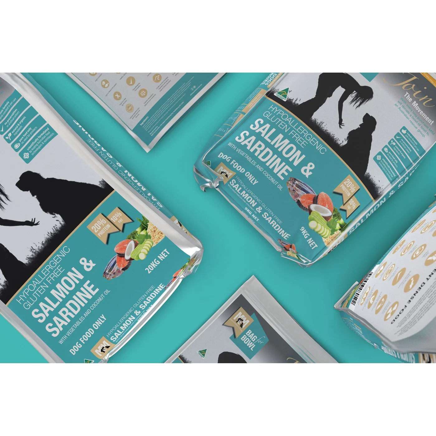 Meals for Mutts Salmon and Sardine Dry Dog Food 20kg - Image 4
