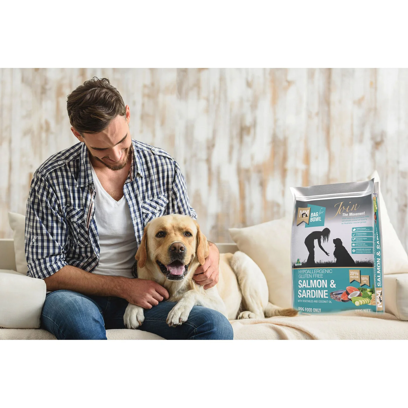 Meals for Mutts Salmon and Sardine Dry Dog Food 20kg - Image 3
