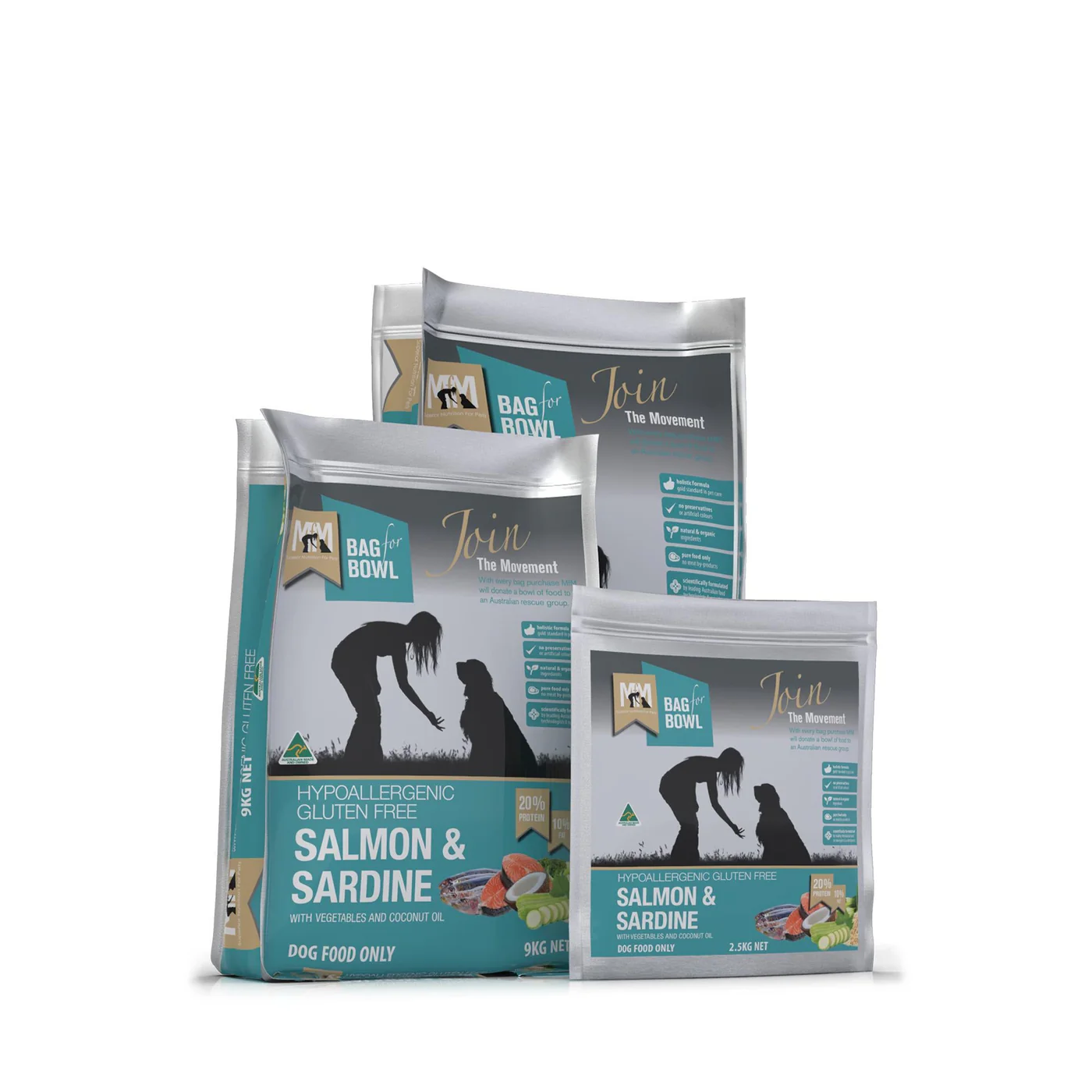 Meals for Mutts Salmon and Sardine Dry Dog Food 2.5kg - Image 4
