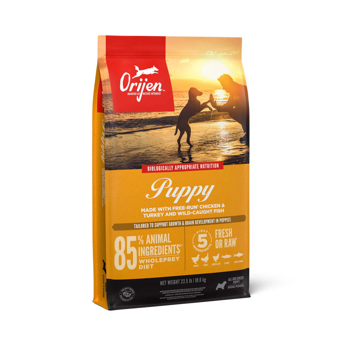 ORIJEN Puppy Biologically Appropriate Dry Dog Food 10.6kg - Image 8