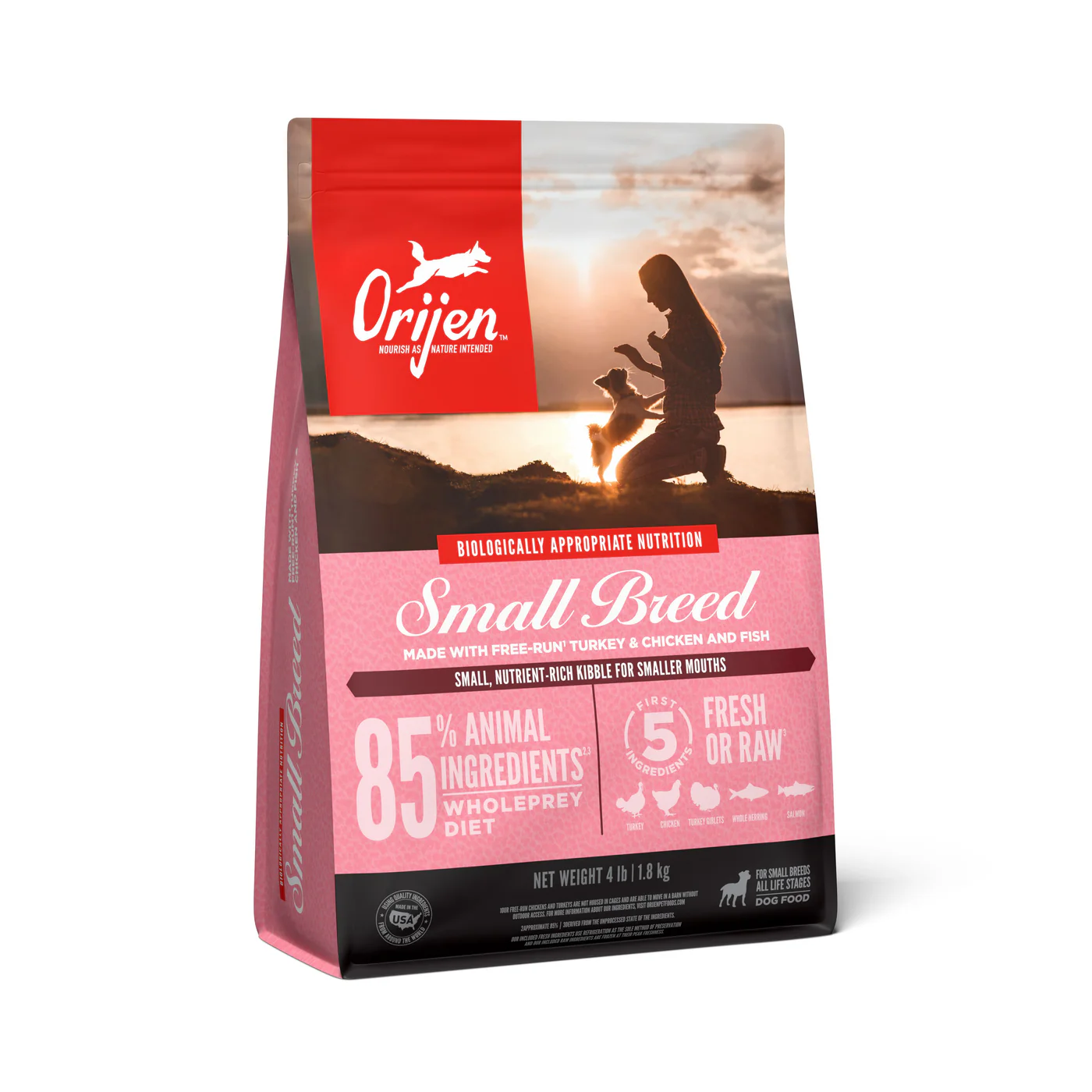 ORIJEN Small Breed Biologically Appropriate Dry Dog Food 1.8kg - Image 8