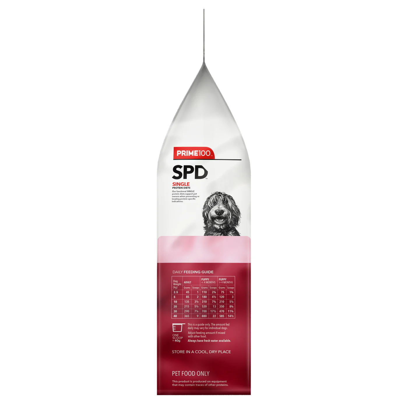 Prime 100 SPD Air Beef and Carrot Dog Food 2.2kg - Image 3