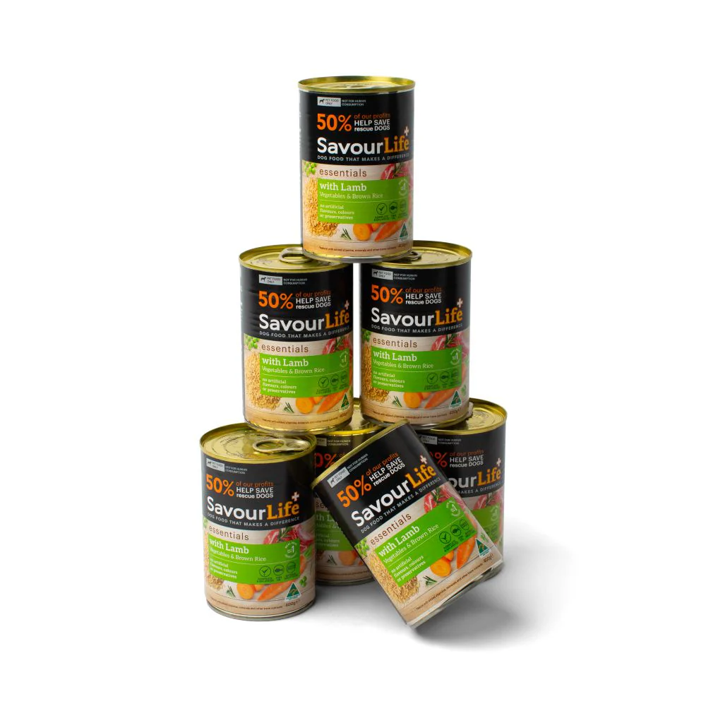 Savourlife Essentials Lamb with Vegetables & Rice Adult Dog Wet Food 400g X12 - Image 9