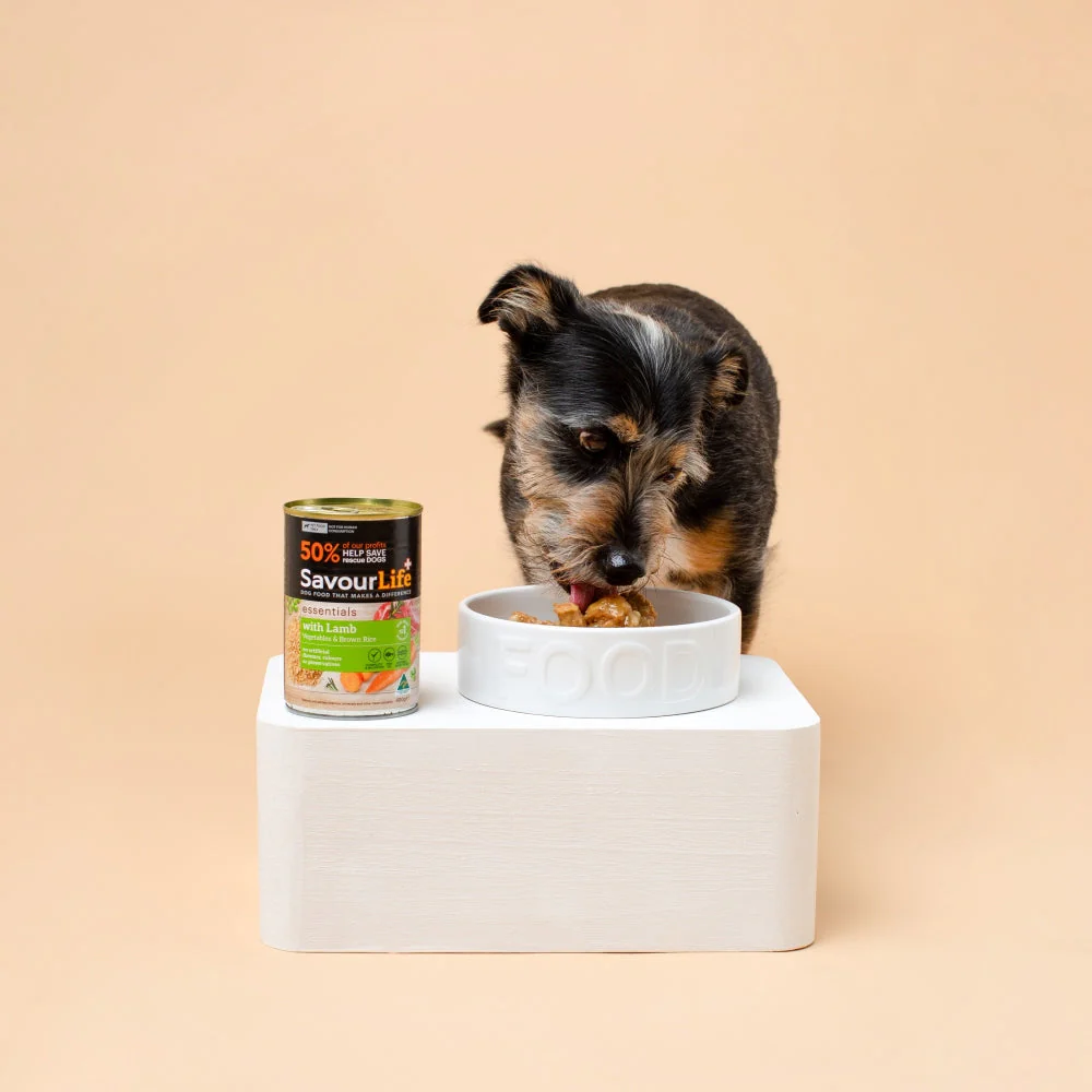 Savourlife Essentials Lamb with Vegetables & Rice Adult Dog Wet Food 400g X12 - Image 7