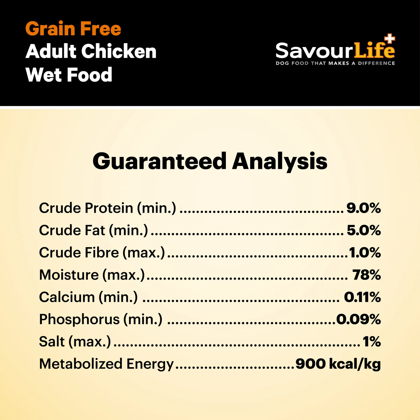 Savourlife Grain Free Chicken Adult Dog Wet Food 375g - Image 2