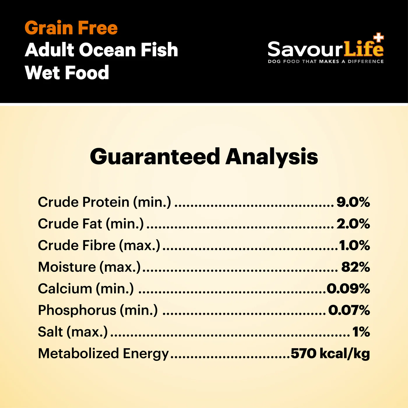 Savourlife Grain Free Ocean Fish Adult Dog Wet Food 375g X12 - Image 2