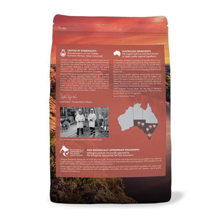 Vetalogica Biologically Appropriate Riverland Red Dry Cat Food 3kg - Image 2