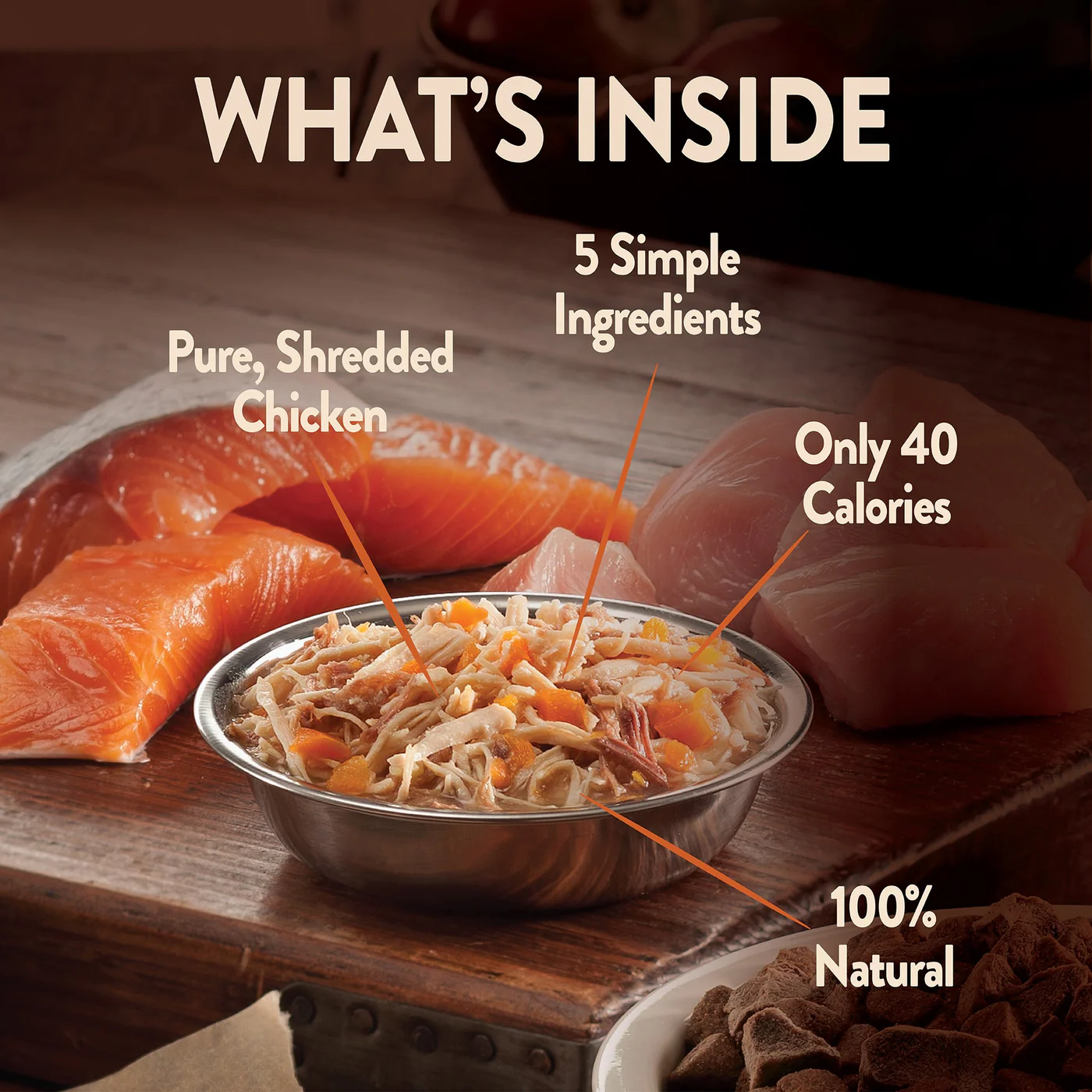 Wellness CORE Simply Shreds Shredded Chicken, Chicken Liver and Broccoli Wet Dog Food 79g - Image 6