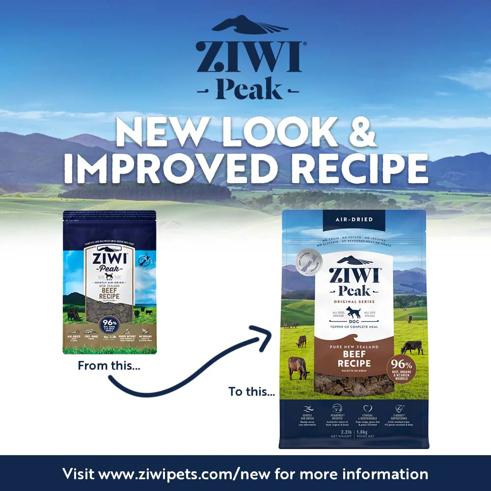 ZIWI Peak Air Dried Beef Recipe Dog Food 1kg - Image 8