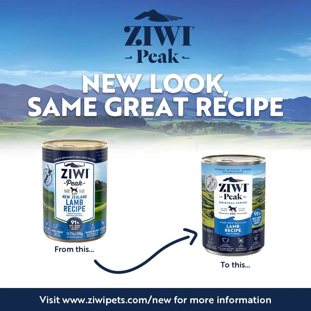 ZIWI Peak Wet Lamb Recipe Dog Food 390g x 12 - Image 8