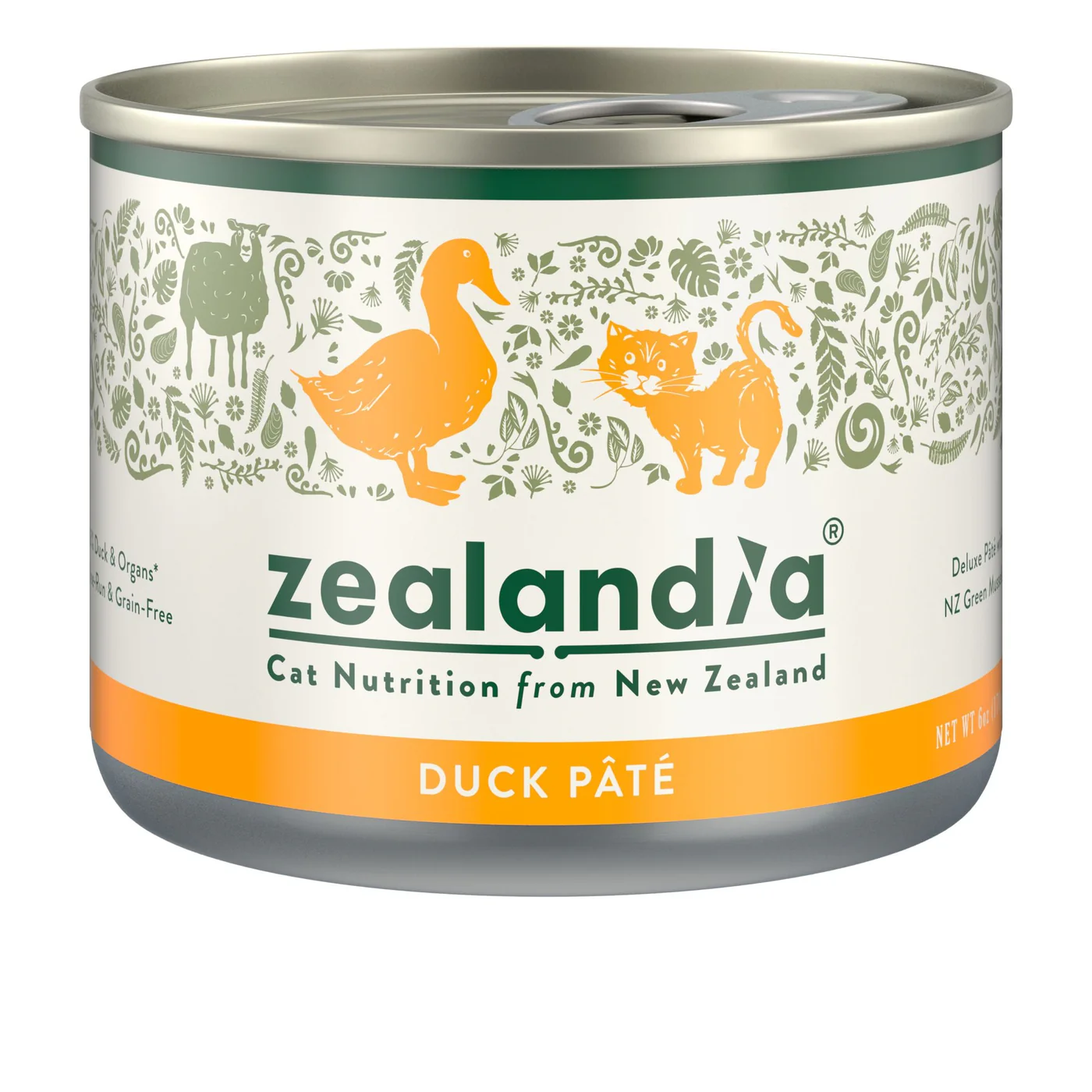 Zealandia Duck Pate Adult Cat Wet Food 170g x24 - Image 4