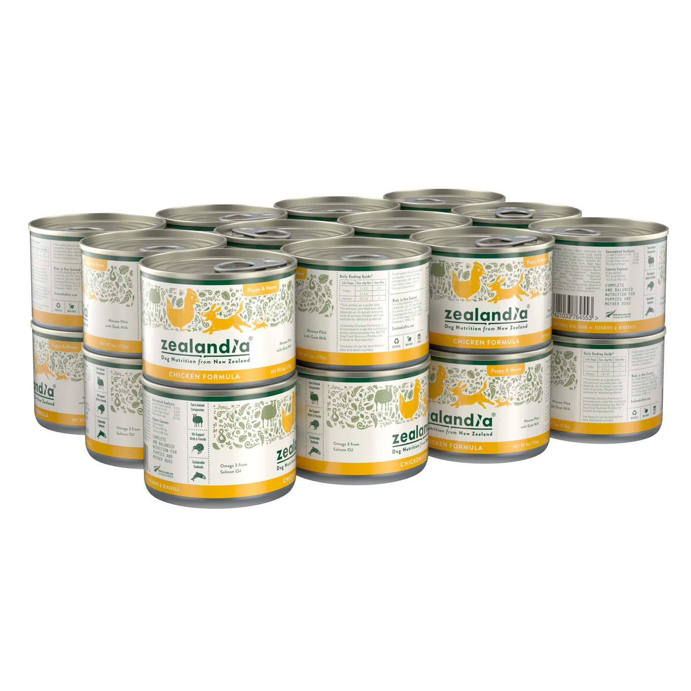 Zealandia Puppy and Mama Chicken Mousse Pate Wet Food 170g x24